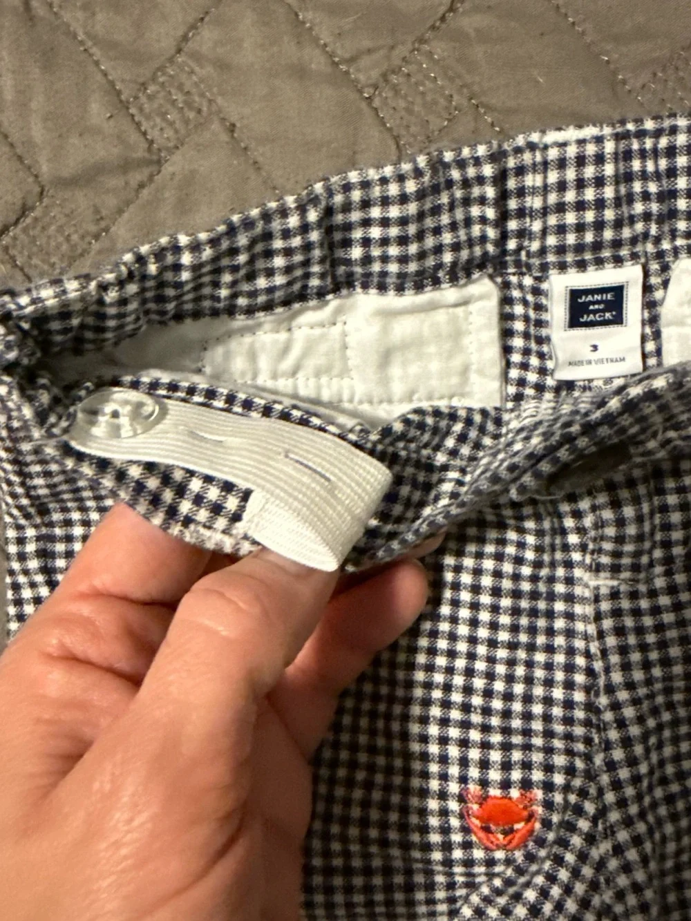 Janie and Jack classic gingham